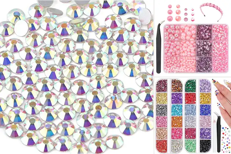 Detailed view of Best Flatback Rhinestones