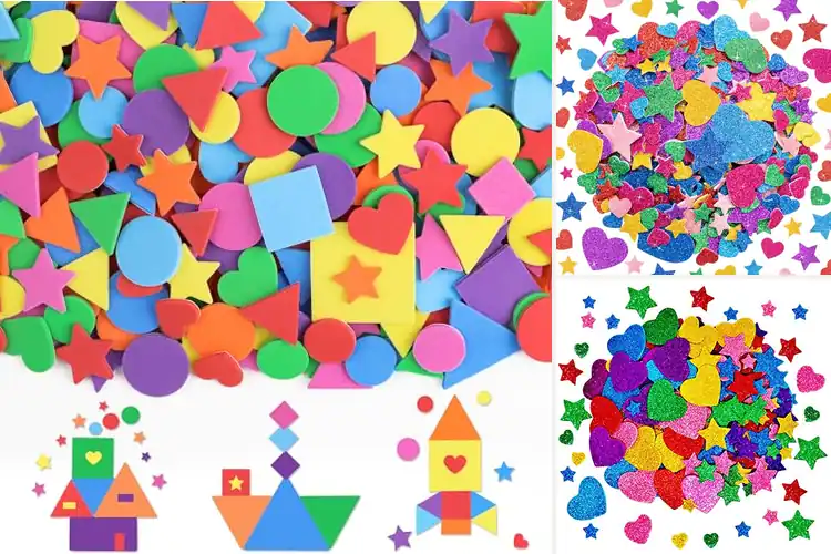 Detailed view of Best Foam Stickers