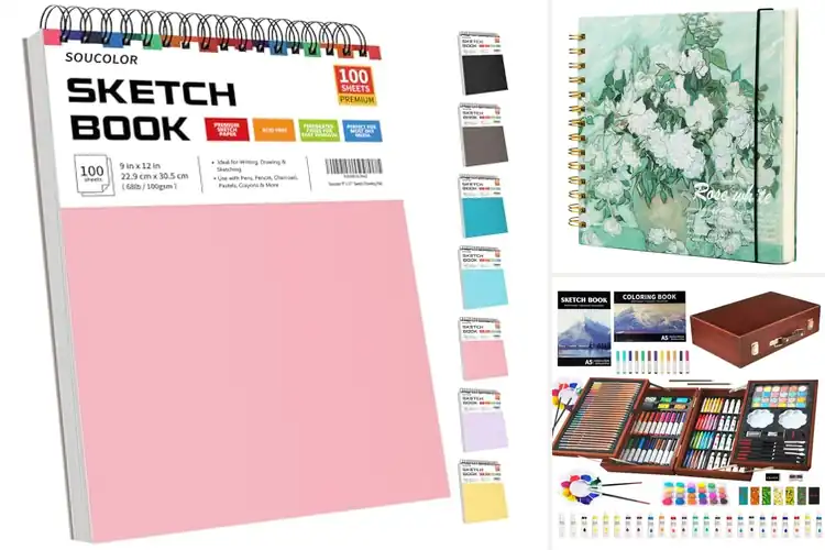 Detailed view of Best Gift For Artists Sketch Pad