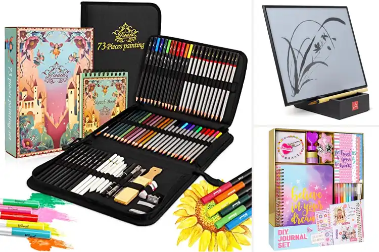 Detailed view of Best Gift Idea Art Supplies to Inspire Creativity & Joy