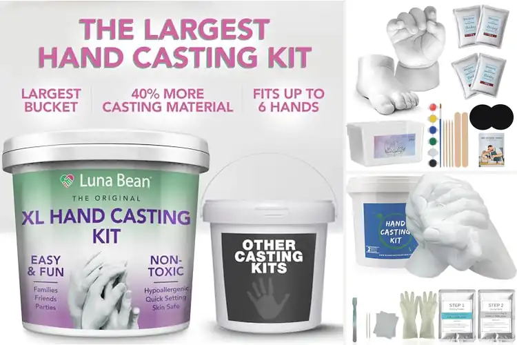 Detailed view of Best Hand Casting Kit Gifts