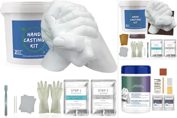 Detailed view of Best Hand Casting Kits for Couples