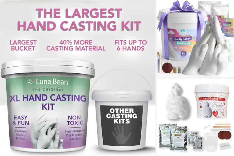 Detailed view of Best Hand Casting Kits For Families