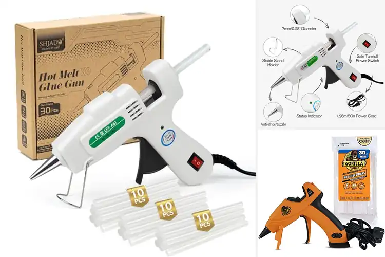 Detailed view of Best Hot Glue Gun Kits for Easy & Safe Crafting Success