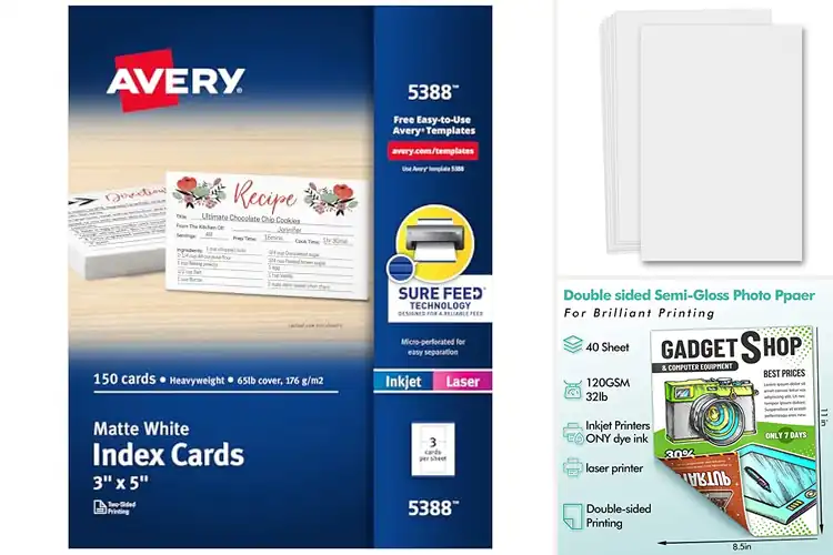 Detailed view of Best Inkjet Laser Copier Compatible Cardstock