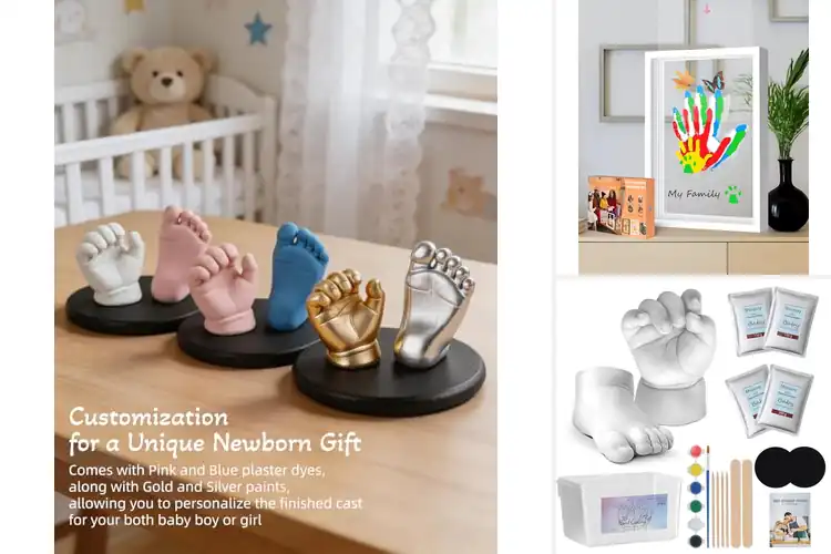 Detailed view of Best Keepsake Hand Casting Sets