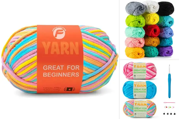 Detailed view of Best Knitting Yarn For Beginners