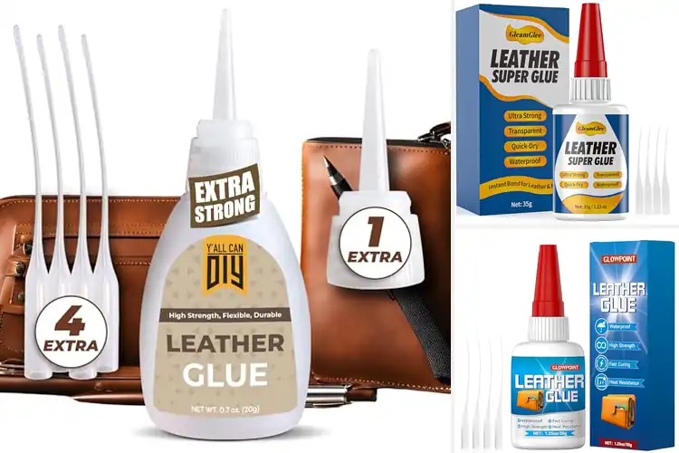 Detailed view of Best Leather Repair Adhesives