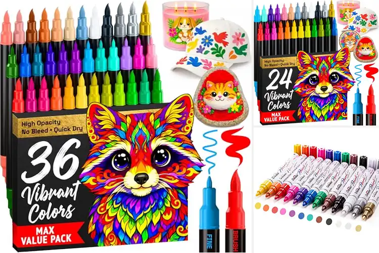 Detailed view of Best Markers For Glass And Wood