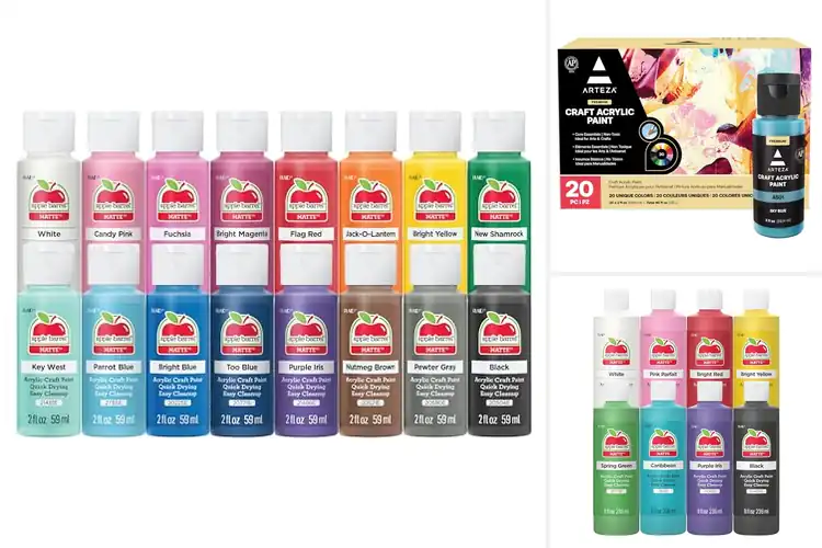 Detailed view of Best Matte Acrylics