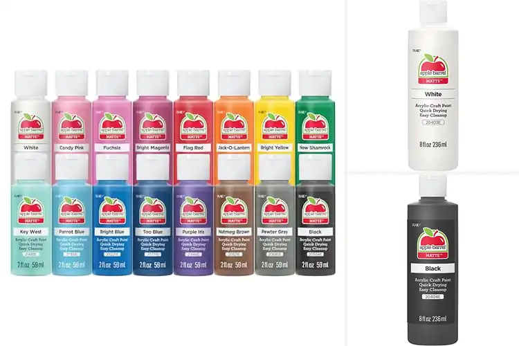 Detailed view of Best Matte Finish Acrylic Paint