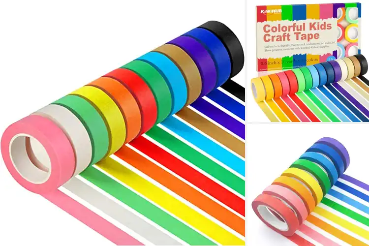 Detailed view of Best Mess Free Tape For Kids Projects