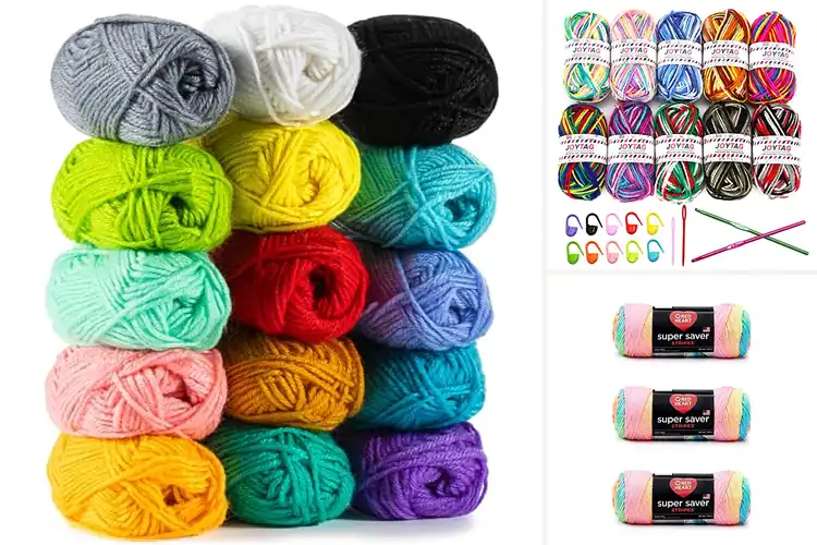Detailed view of Best Multi Color Yarns