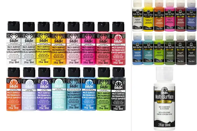 Detailed view of Best Multi Surface Acrylic Paint