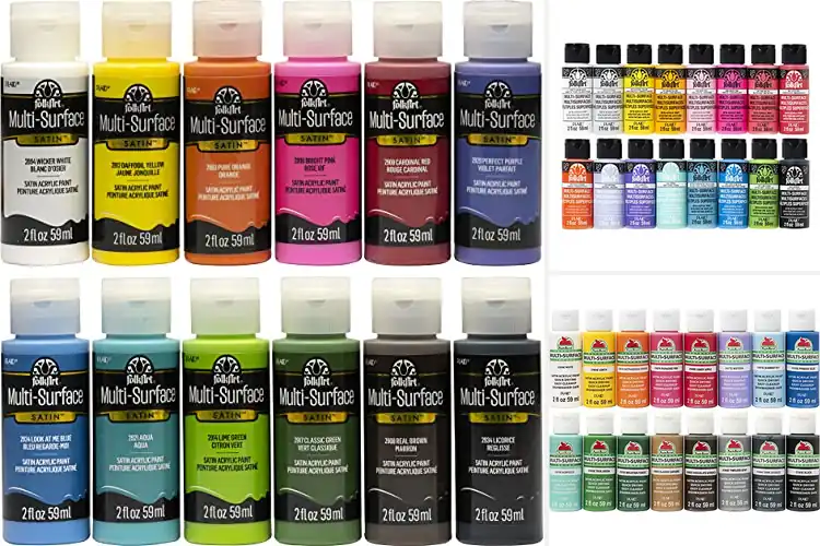 Detailed view of Best Multi-Surface Acrylic Paints