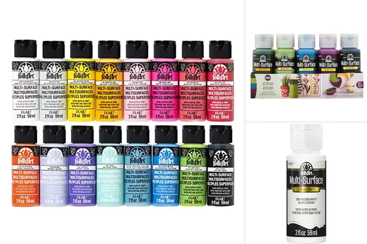 Detailed view of Best Multi-Surface Acrylics
