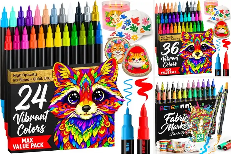 Detailed view of Best Multi Surface Paint Pens
