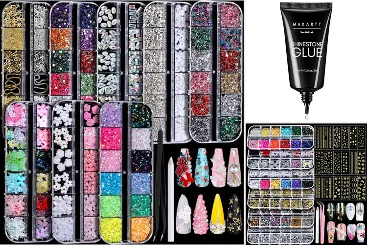 Detailed view of Best Nail Art Gems: Top 10 Picks to Sparkle Your Style