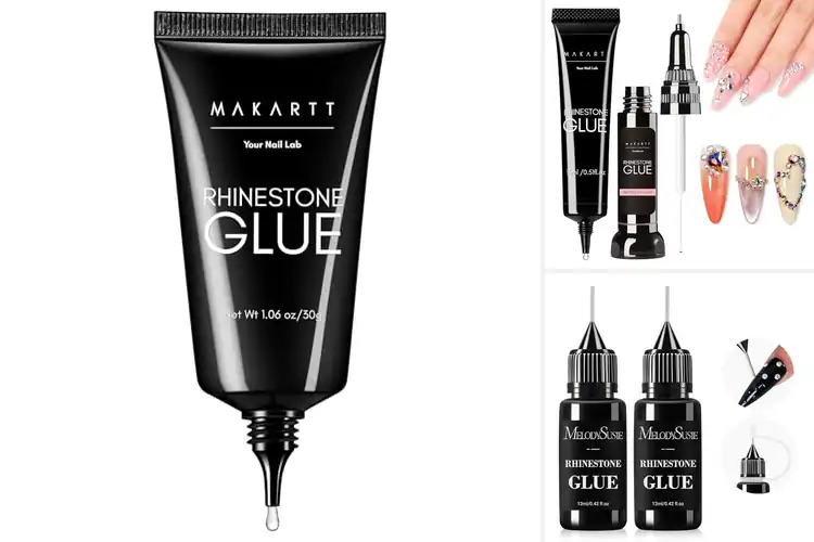 Detailed view of Best Nail Art Glue For Rhinestones