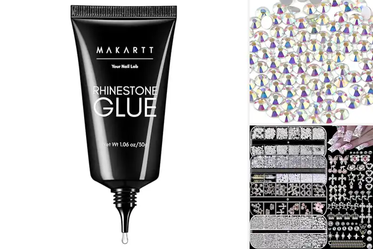 Detailed view of Best Nail Art Rhinestones