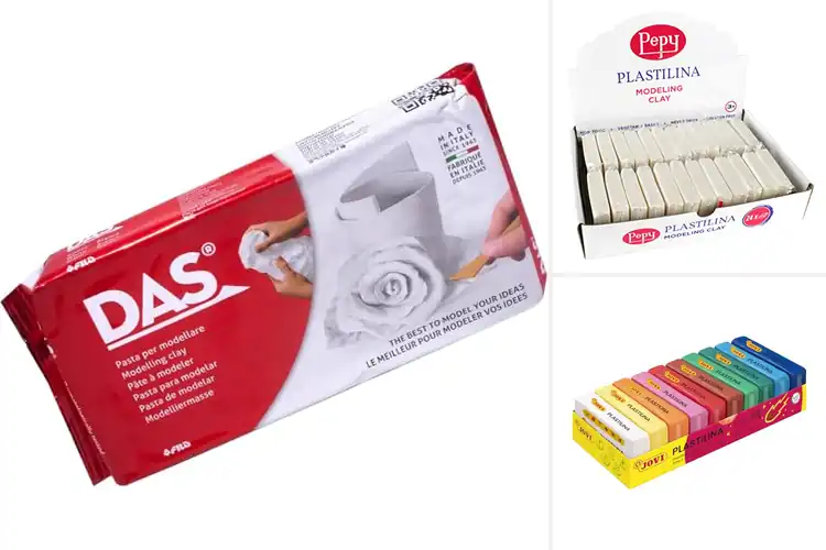 Detailed view of Best Non-Hardening Clay for Art