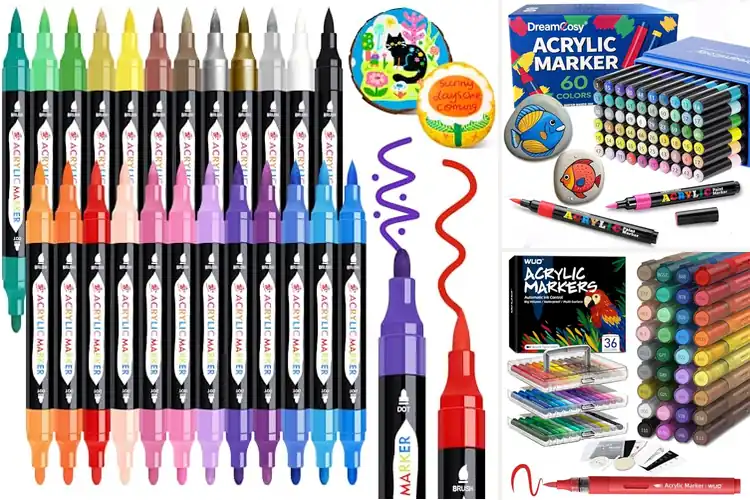 Detailed view of Best Non Toxic Acrylic Markers For Kids
