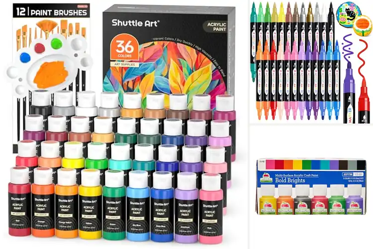 Detailed view of Best Non Toxic Acrylic Paint For All Ages