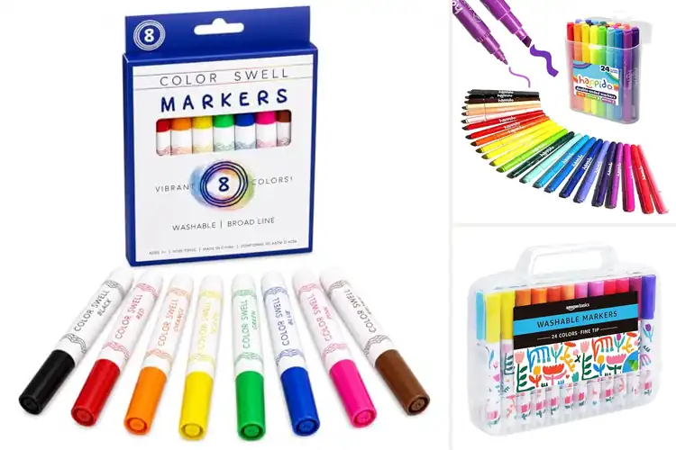 Detailed view of Best Non Toxic Markers For Kids: Safe Picks They’ll Love