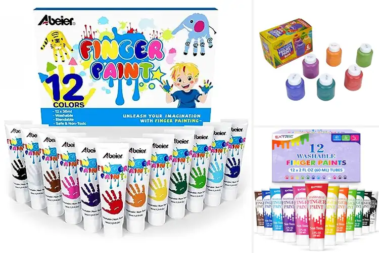 Detailed view of Best Non-Toxic Paints: Safe, Vibrant, and Fun for All Ages
