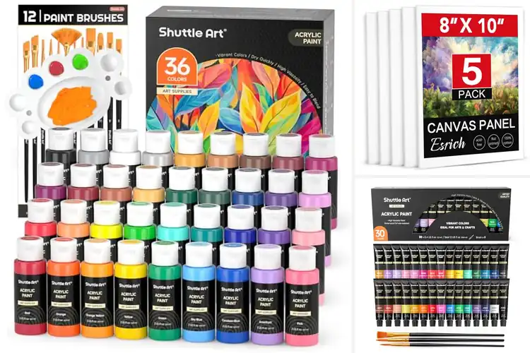 Detailed view of Best On Canvas Acrylic Paint