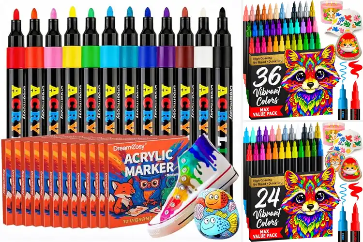 Detailed view of Best Paint Markers for Classrooms