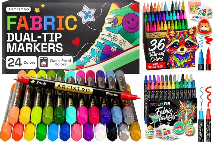 Detailed view of Best Paint Markers For Fabric