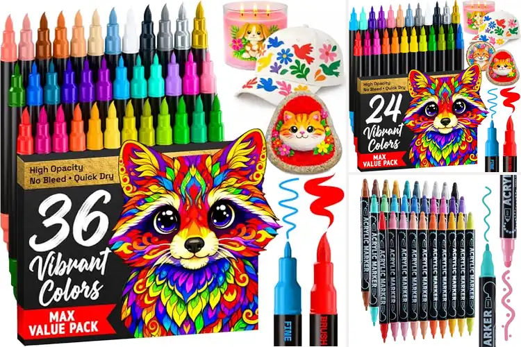 Detailed view of Best Paint Pens: Your Ultimate Guide to Bold & Detailed Art