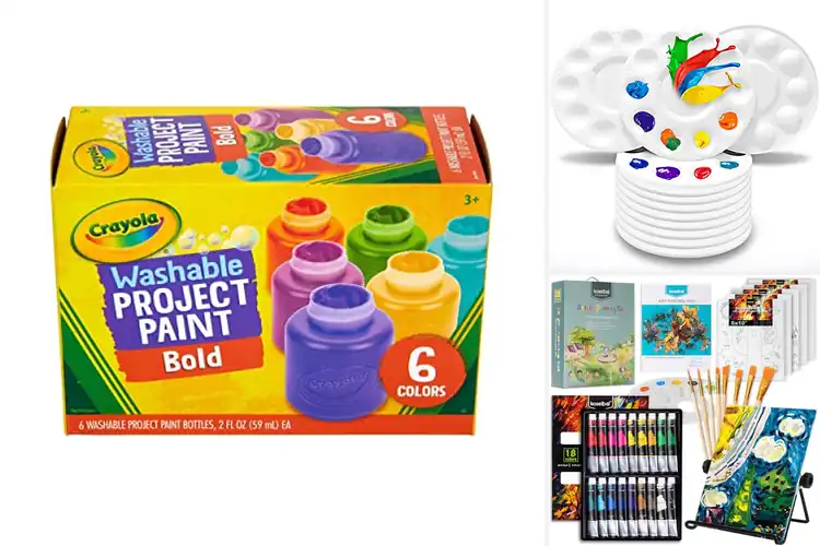 Detailed view of Best Painting Supplies for Kids: 10 Fun & Mess-Free Picks