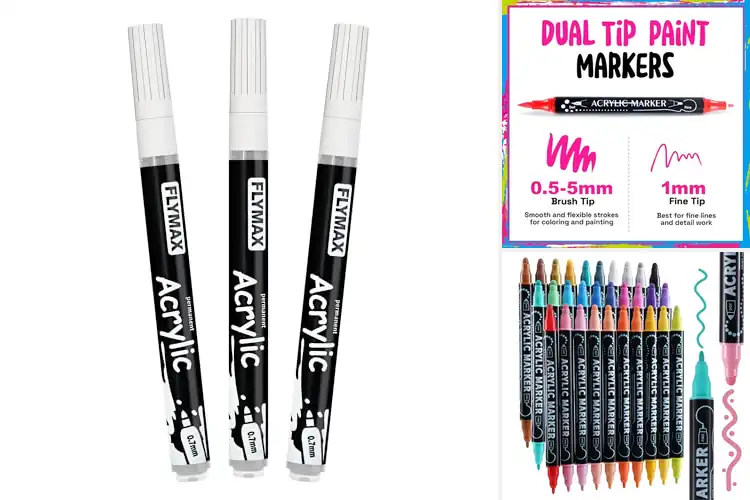 Detailed view of Best Ready To Use Paint Markers: 10 Creative Picks