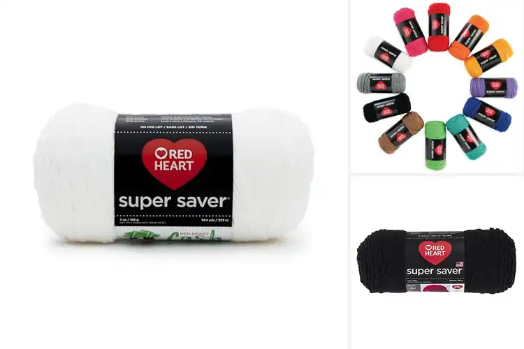 Detailed view of Best Red Heart Super Saver For Versatile Projects