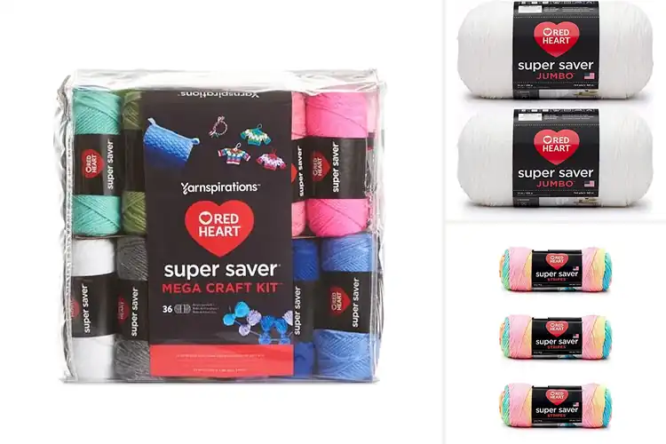 Detailed view of Best Red Heart Super Saver Yarn For Projects