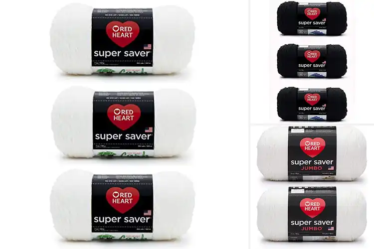 Detailed view of Best Red Heart Super Saver Yarn