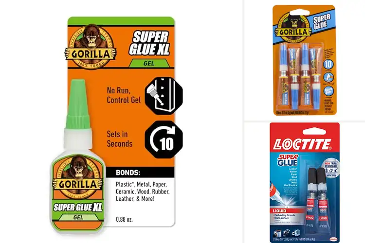 Detailed view of Best Repair Glues