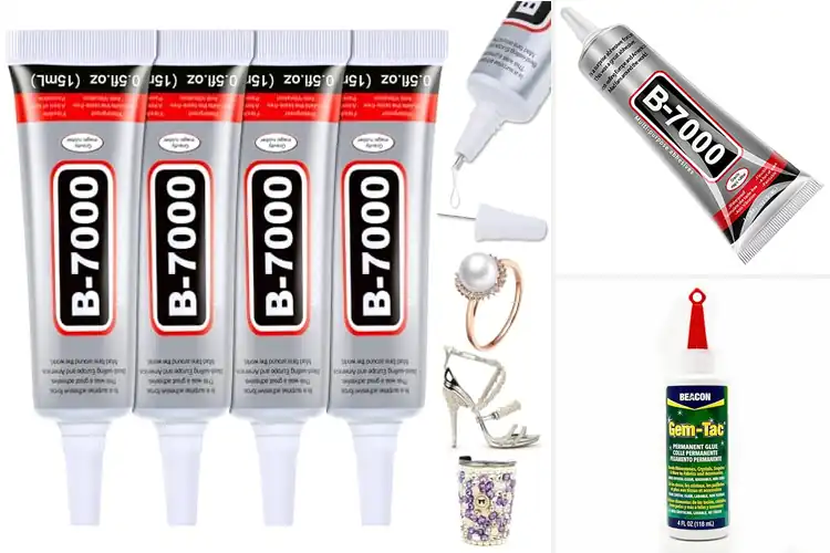 Detailed view of Best Rhinestone Setting Glues for Strong, Sparkling Designs