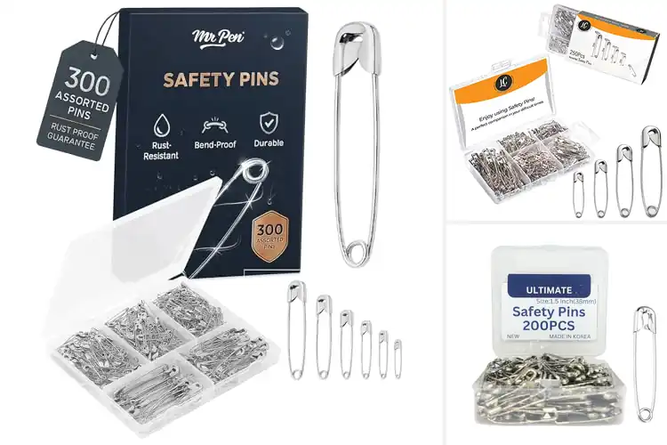 Detailed view of Best Rust Resistant Safety Pins
