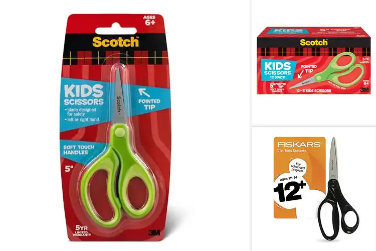 Detailed view of Best School Scissors: Top Safe & Durable Picks for Kids