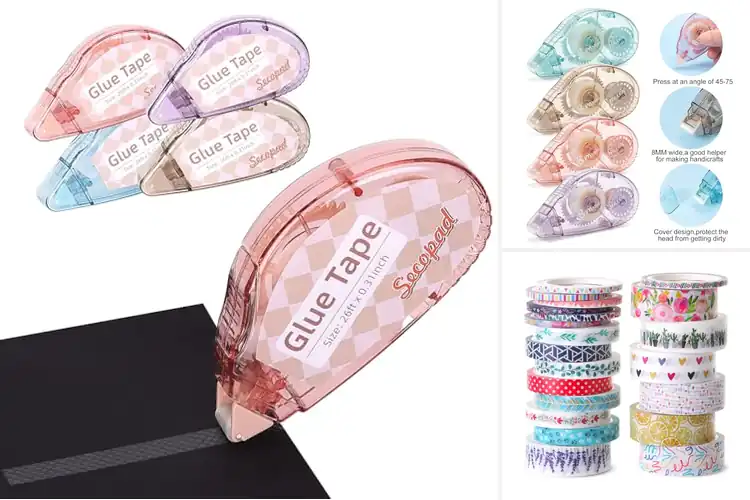 Detailed view of Best Scrapbooking Tapes: Top 10 for Easy, Mess-Free Crafting