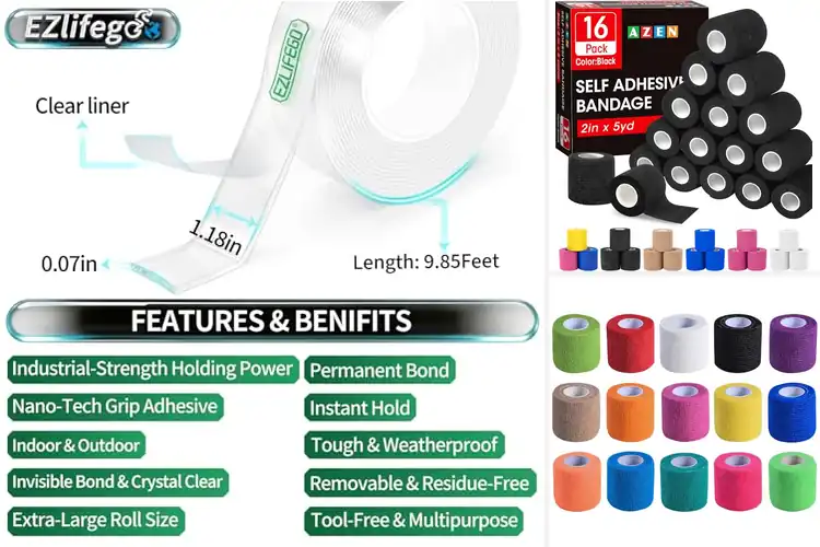 Detailed view of Best Self-Adhesive Tapes