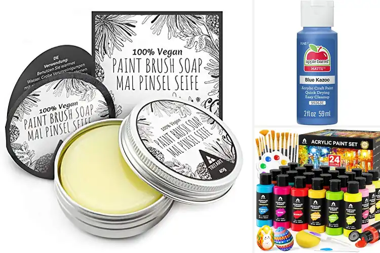 Detailed view of Best Soap And Water Cleanup Acrylic Paint