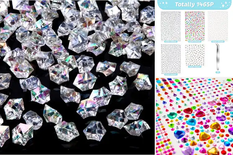 Detailed view of Best Sparkle Gems for Decorations: Shine Up Your Space