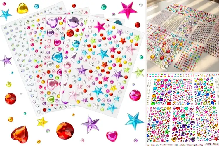 Detailed view of Best Sparkle Gems For Scrapbooking: Shine Up Your Pages