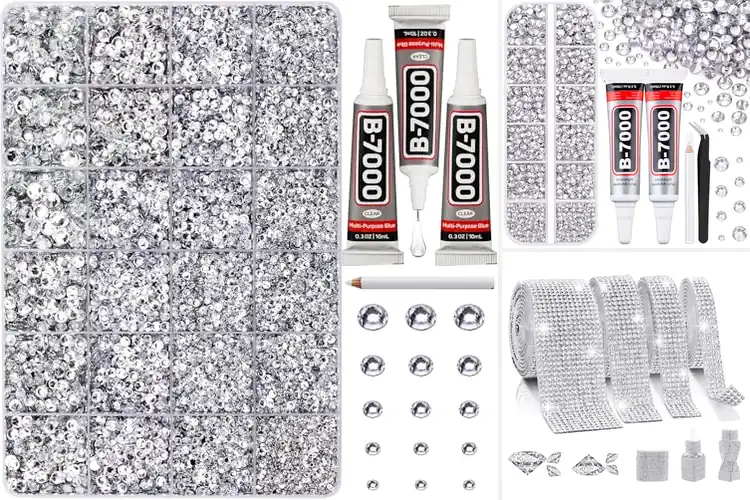 Detailed view of Best Sparkle Rhinestones For DIY Projects