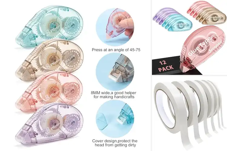 Detailed view of Best Sticky Yet Gentle Craft Tape for Damage-Free Creativity