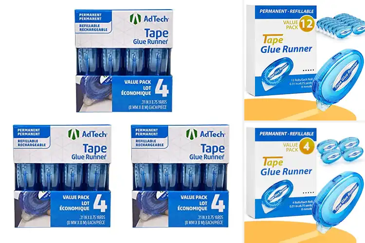 Detailed view of Best Tape Glue Runners